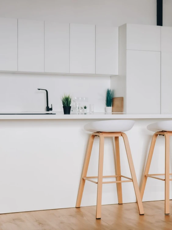 white kitchen