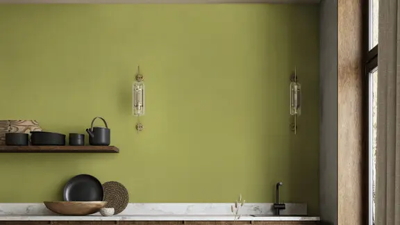 cuisine vert olive
