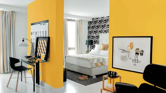 petit salon jaune