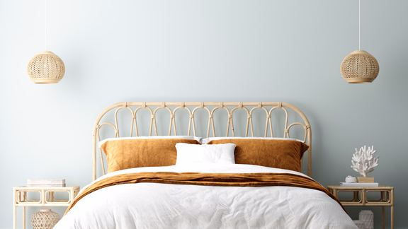 Chambre bleue