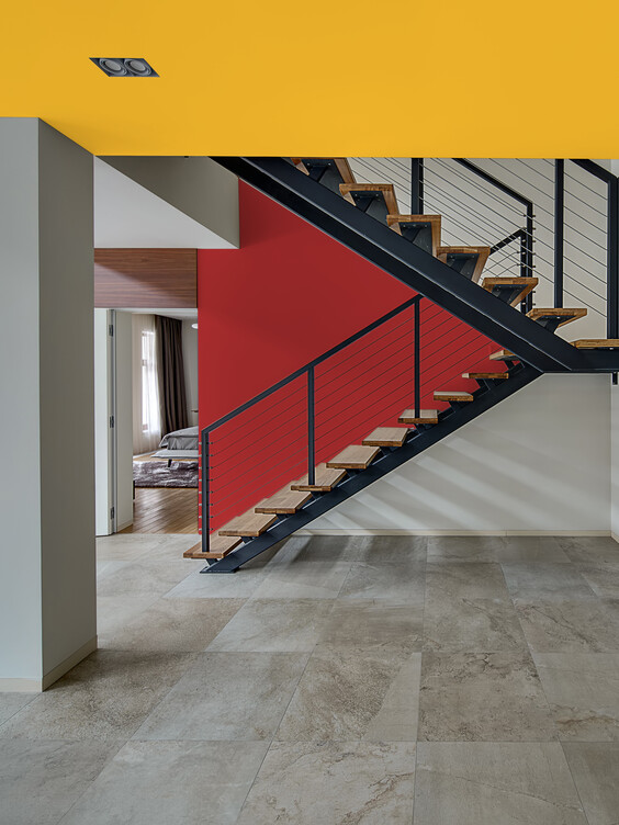 Une décoration intérieure fonctionnelle et graphique