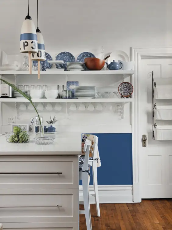 Cuisine murs blancs