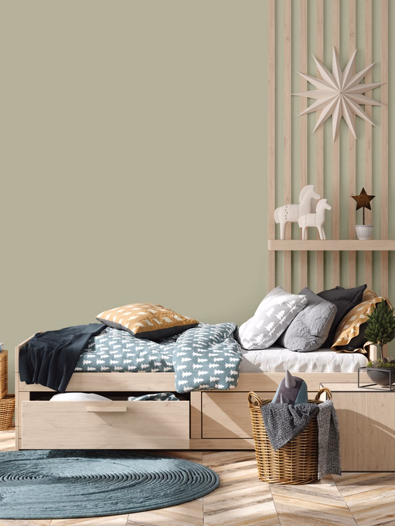 Chambre enfant demi-panneaux