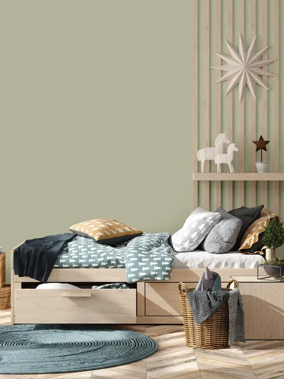 Chambre enfant demi-panneaux