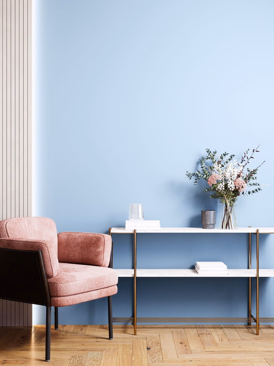 blue room