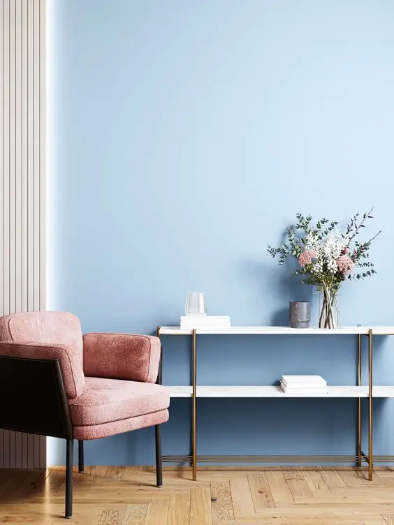 blue room