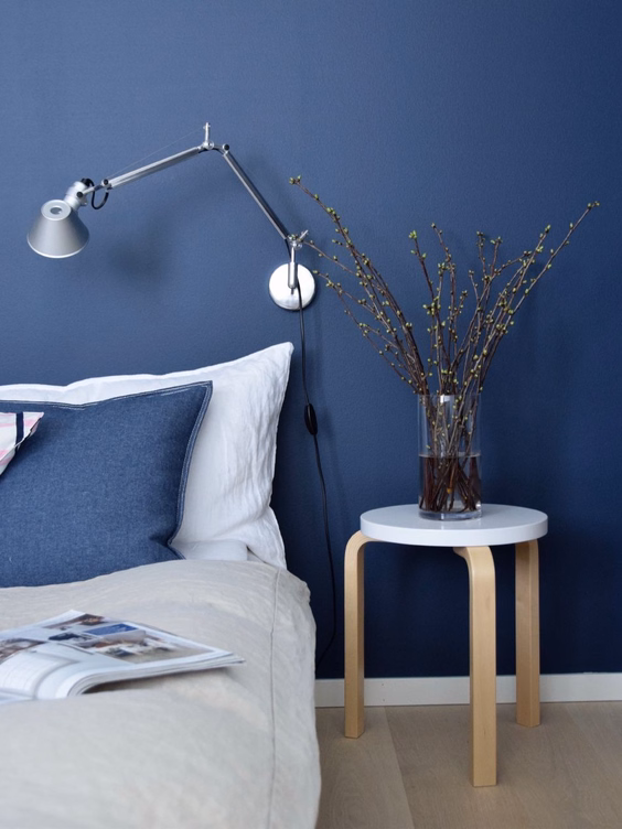 blue bedroom