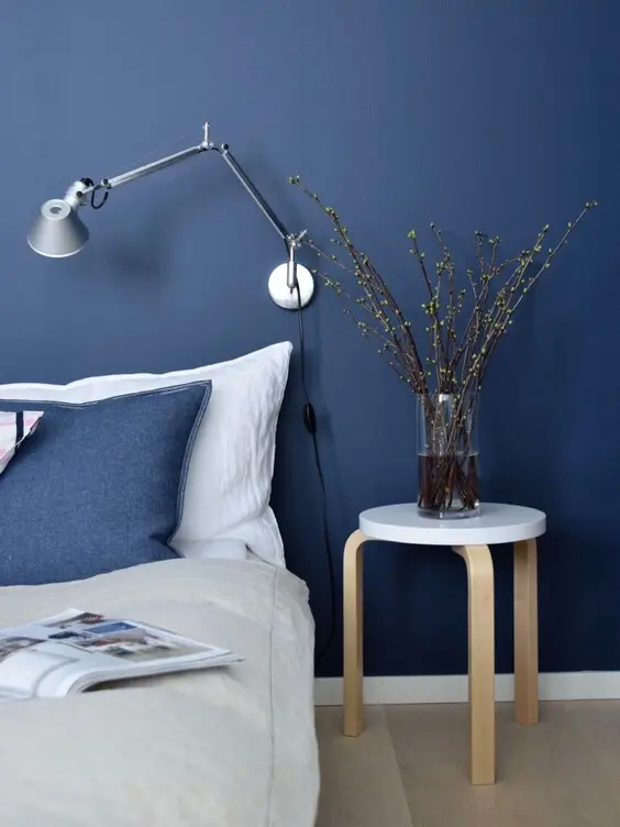 blue bedroom