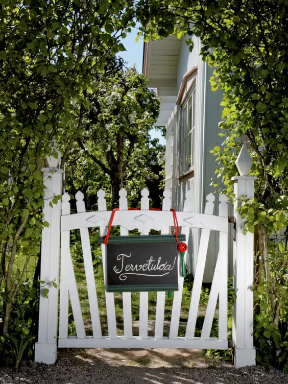 Portail champêtre ou rustique