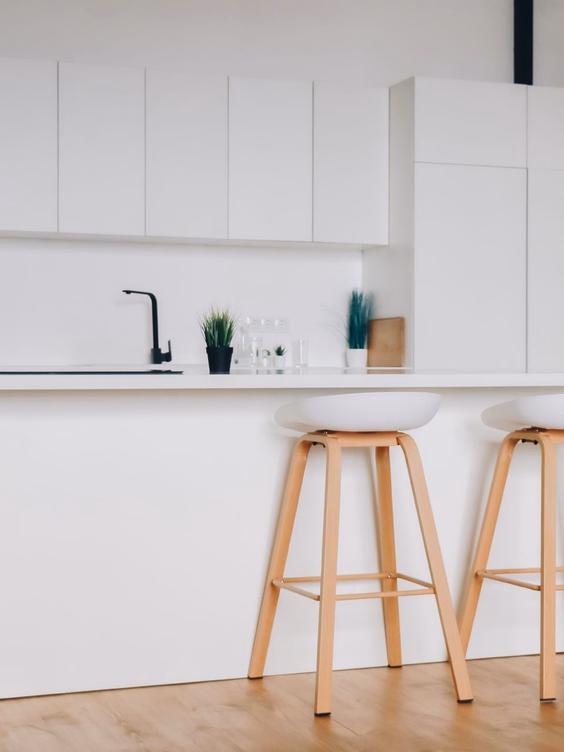 white kitchen
