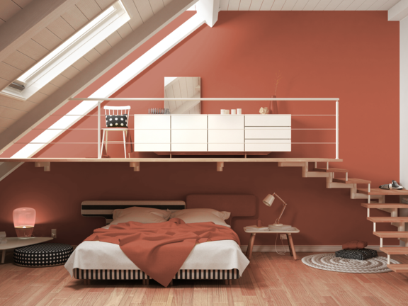 La chambre à coucher : un havre de paix grâce aux couleurs
