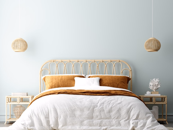 chambre bleue