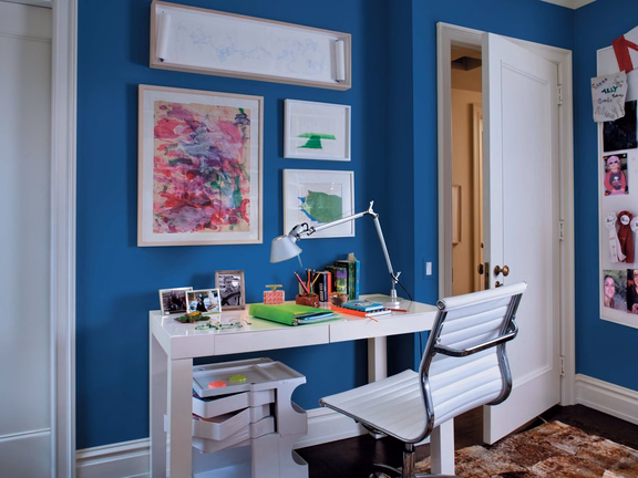 office bleu