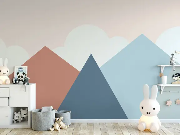 Chambre Montagne bleue