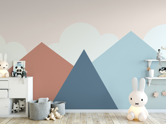 Chambre Montagne bleue