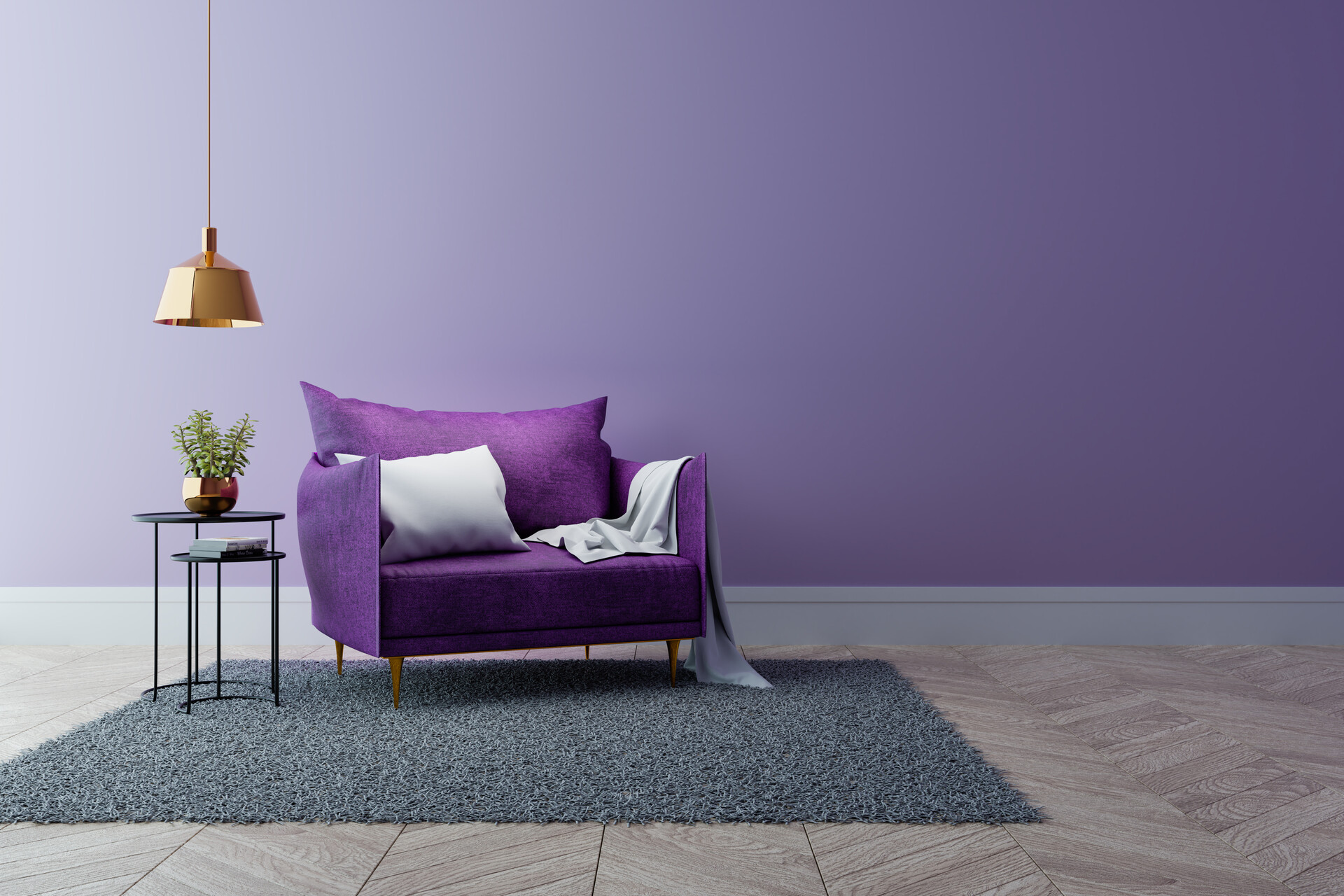 Le lilas: d’une tendance digitale à une couleur incontournable en décoration intérieure