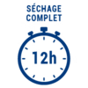 Séchage complet 12h