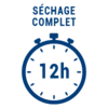 Séchage complet 12h