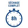 Séchage complet 8h