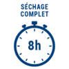 Séchage complet 8h